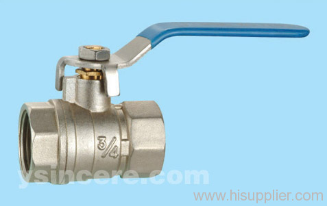 Brass compression ball valve YC-10101