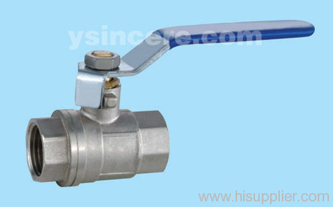 Brass compression ball valve YC-10102