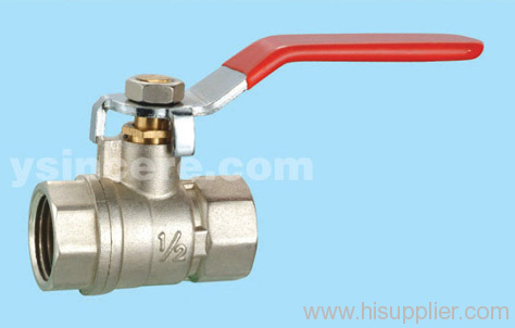 Brass compression ball valve YC-10105