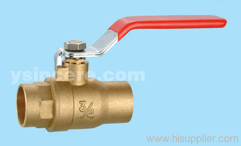 Brass compression ball valve YC-10118