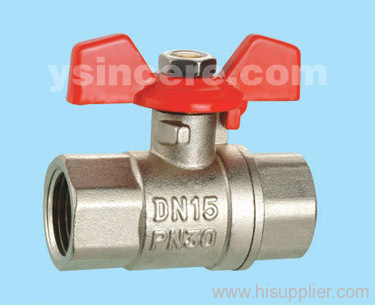 Brass compression ball valve YC-10126