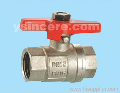 Brass compression ball valve YC-10127