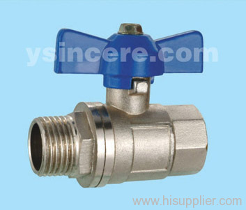 Brass compression ball valve YC-10129