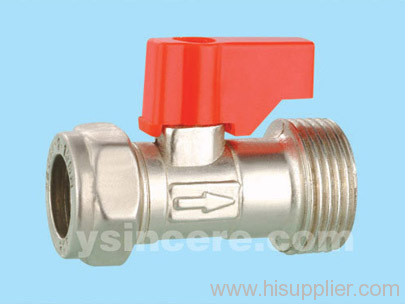 Brass compression ball valve YC-10135