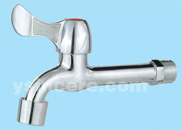 Zinc Alloy Handle Chrome-plated Body Brass tap YC-20303