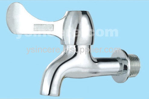 Zinc Alloy Handle Chrome-plated Body Brass tap YC-20302
